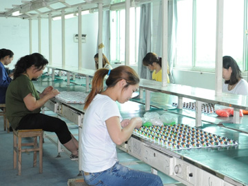 水(shuǐ)表機芯組裝車(chē)間